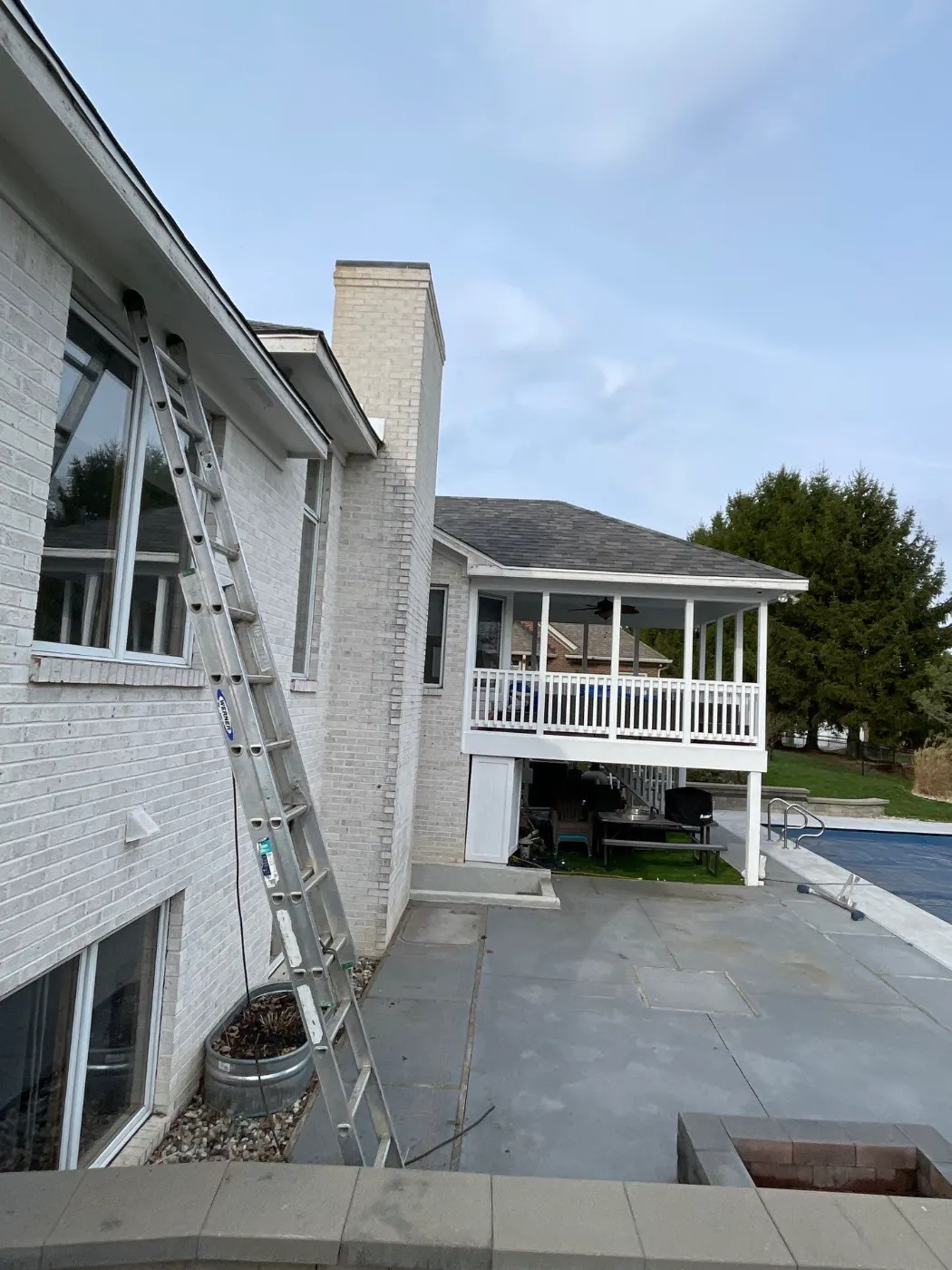 Energy-efficient windows installed in a Hickory Ridge Village home